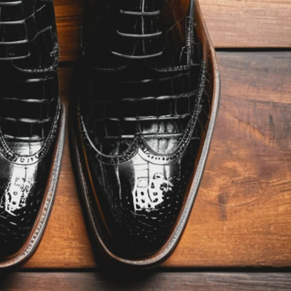 Noir Croc Aristocrat